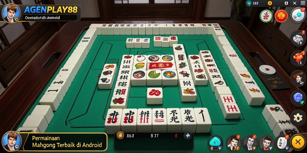 Gameplay Mahjong yang mendebarkan di AGENPLAY88.