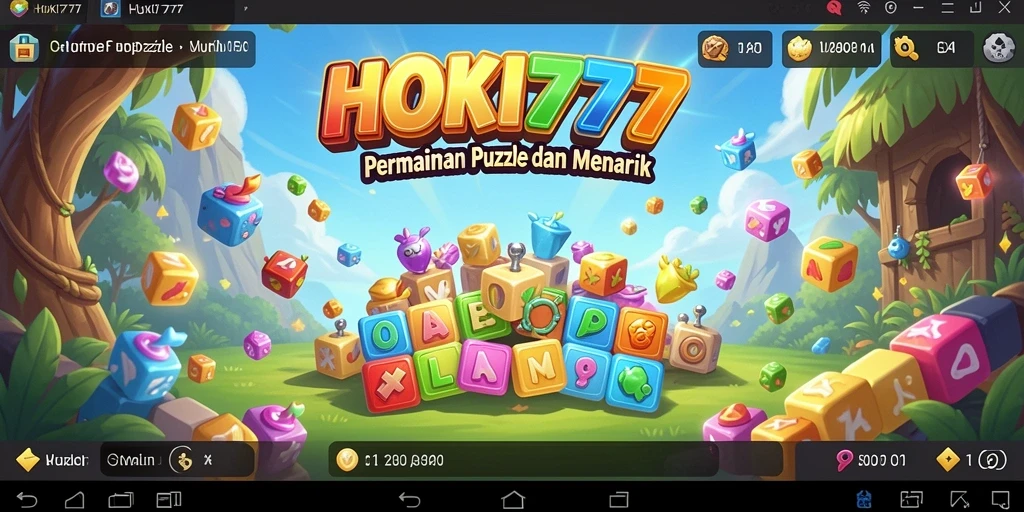 Screenshot HOKI777 menunjukkan gameplay Puzzle yang menantang dan menarik.