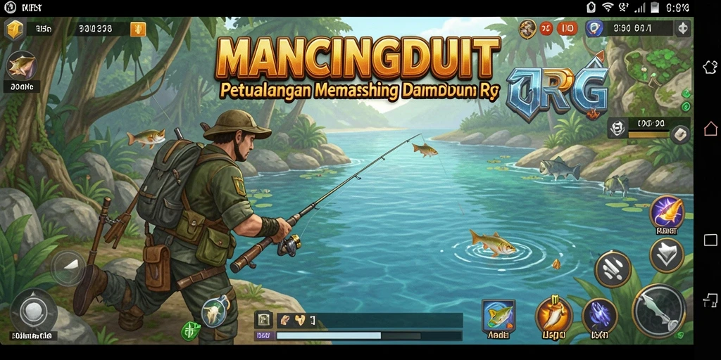 Tampilan menarik dari gameplay MANCINGDUIT yang seru.