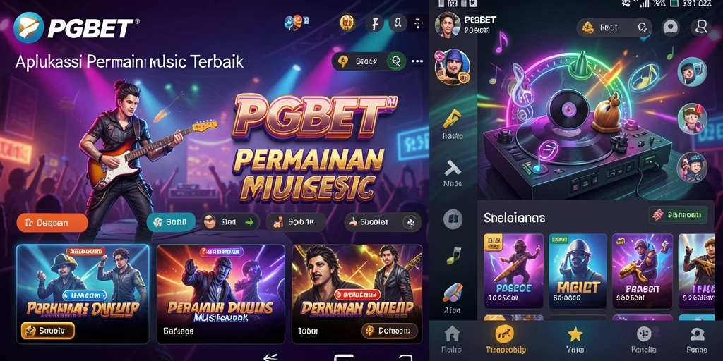 Gameplay seru PGBET dengan tampilan musik yang menarik.