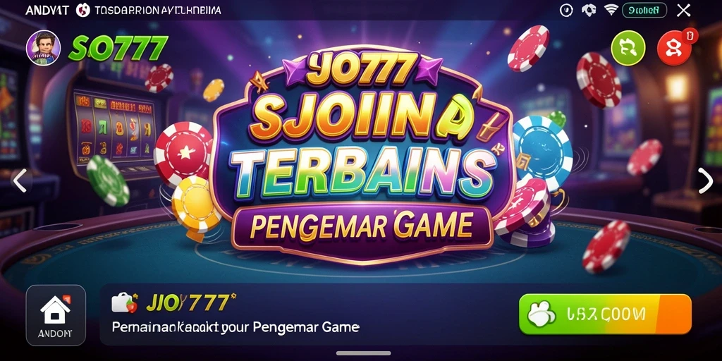 Screenshot SJO777 menampilkan gameplay seru di kasino.