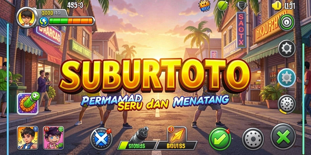 Tampilan gameplay seru dan menantang di SUBURTOTO.