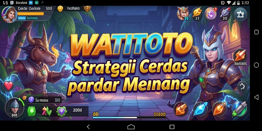Tampilan gameplay <strong>WATITOTO</strong> yang penuh strategi dan tantangan.